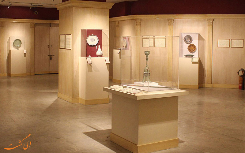 یکی از گالری های موزه ی ملی دهلی نو