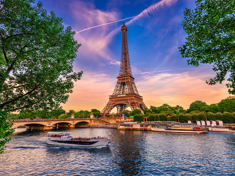 پاریس از شهرهای زیبای جهان در فرانسه