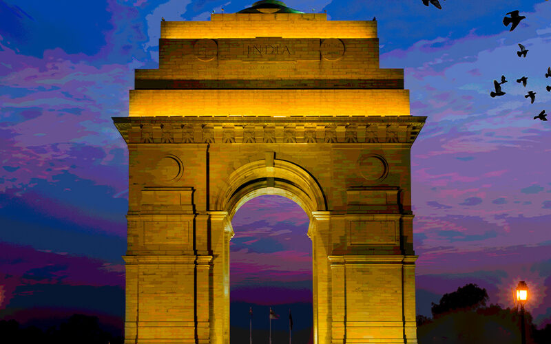 India-Gate دروازه هند دهلی