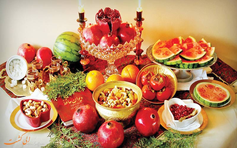سفرهی شب یلدا سفرهی شب یلدا