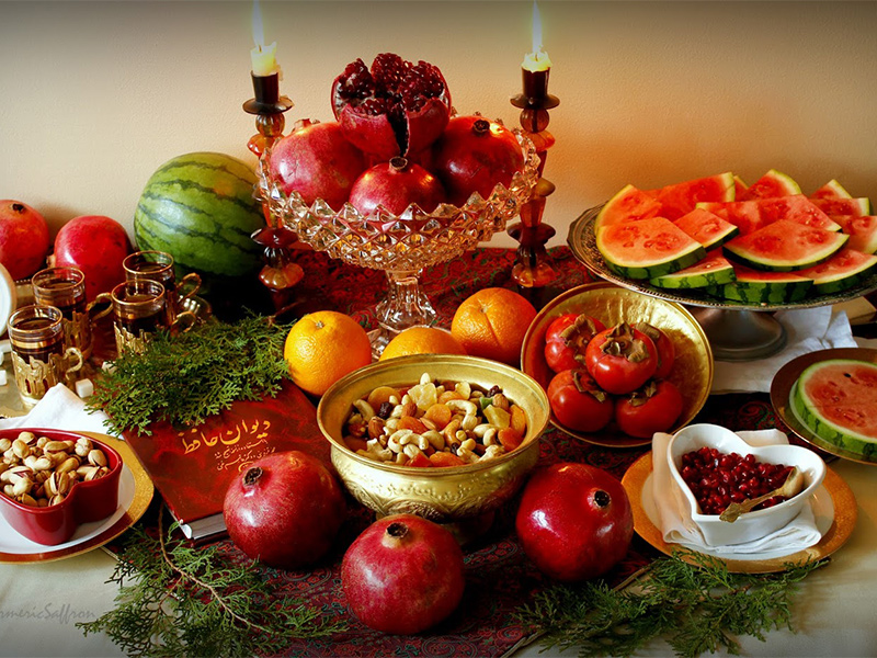 آداب و رسوم شب یلدا - الی گشت