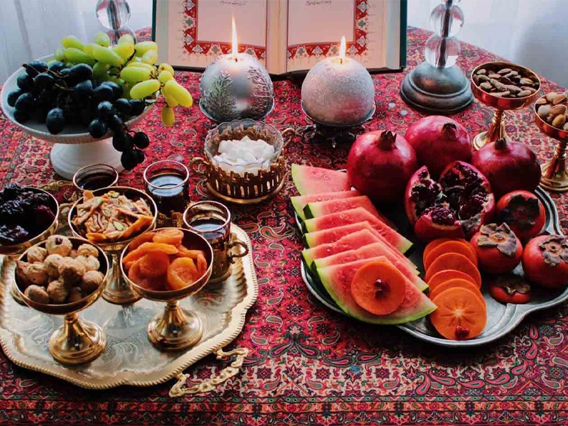 آداب و رسوم شب یلدا - الی گشت