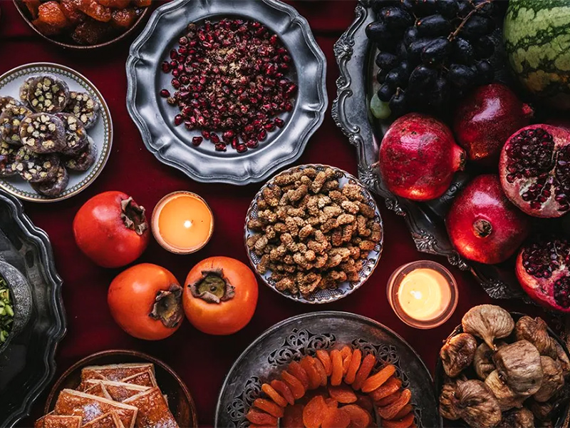 شب یلدا در تهران - الی گشت