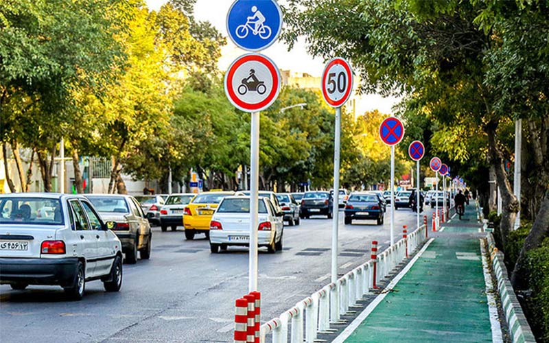 مسیرهای دوچرخه سواری برای حمل و نقل عمومی در مشهد