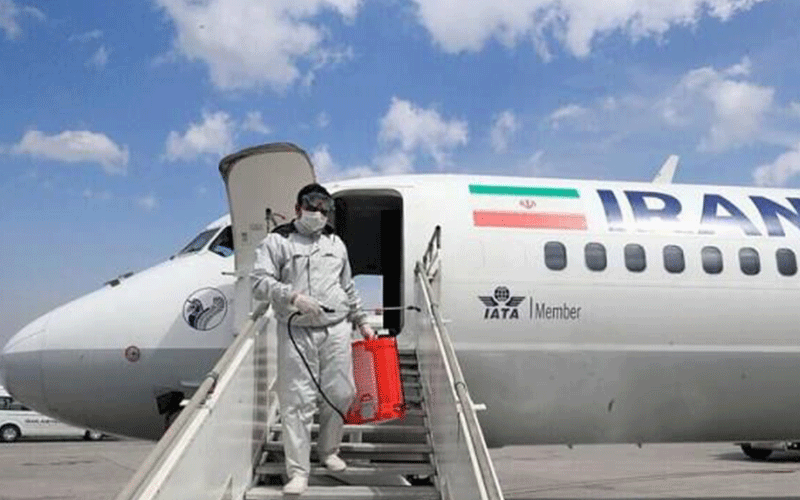 ایمن بودن فرودگاه های ایران در برابر کرونا