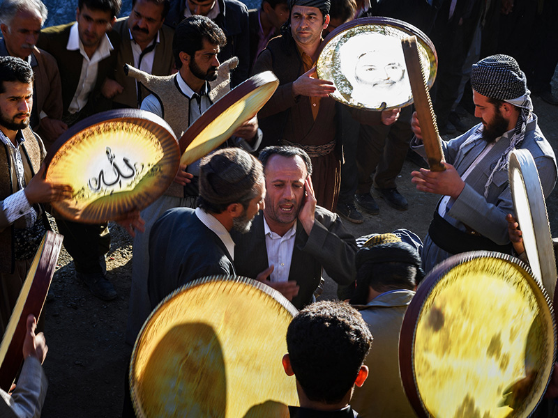 آنچه در مراسم پیرشالیار کردستان میگذرد