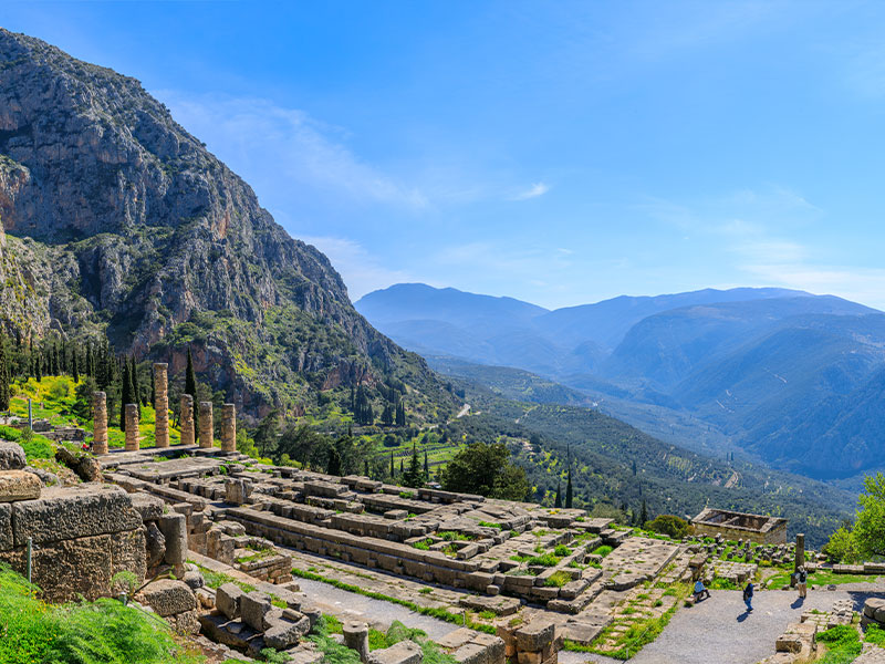 چشمه کاستالیان یونان