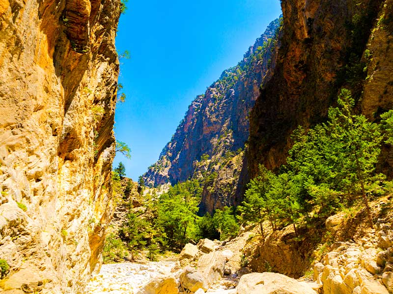 پارک تنگه ساماریا در یونان -Samaria Gorge