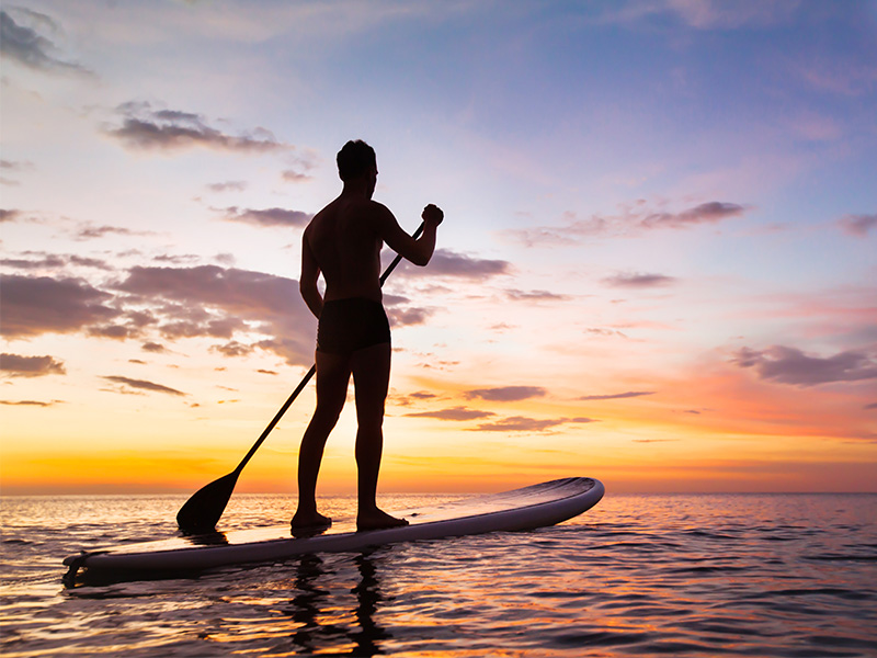 همه چیز درباره ورزش پدل بورد - paddleboarding 