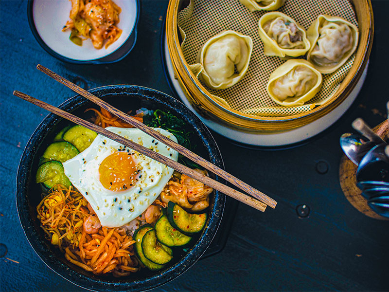 بیبیم-بپ غذای کره ای