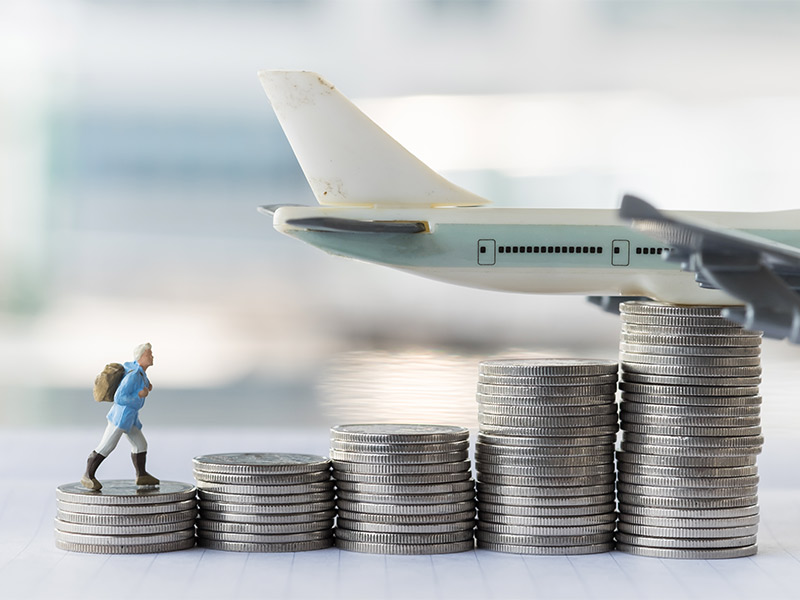 پس ‌انداز پول در طول سفر