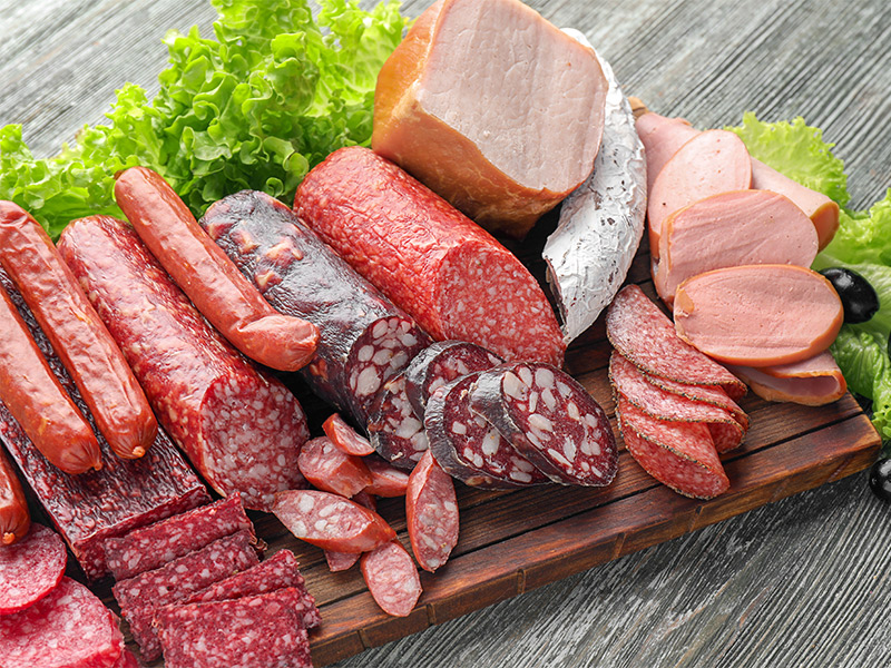 انواع گوشت های پروسس