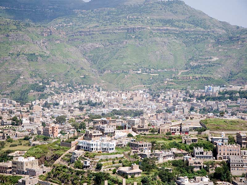 کشور یمن و شهر تعز