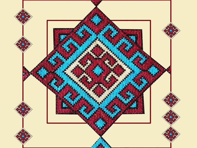 سوغات سیستان و بلوچستان | سوزن دوزی