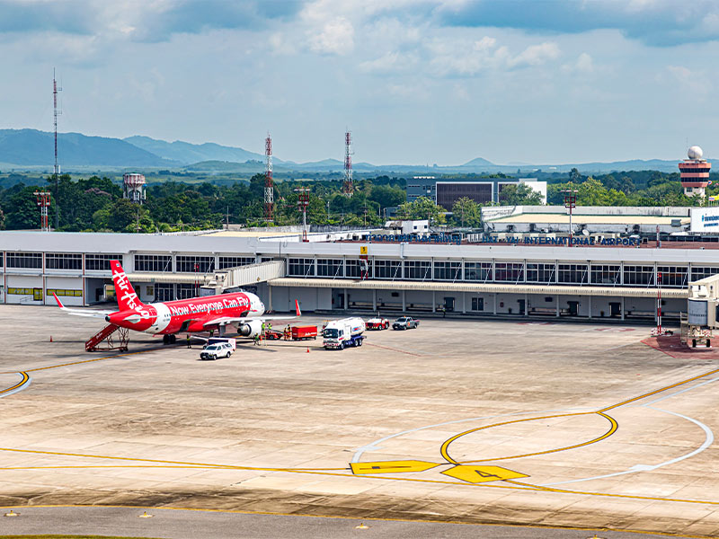 فرودگاه های پرتردد تایلند | فرودگاه بین المللی هات یای-پارسا گشت