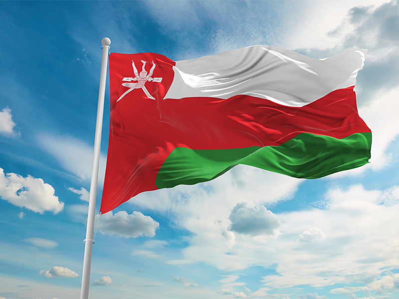 پرچم عمان