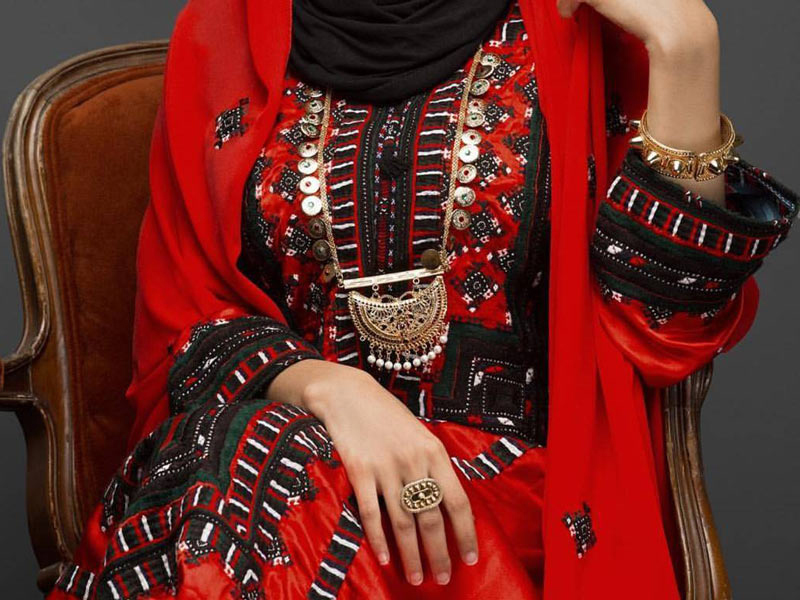 لباس زنانه بلوچی