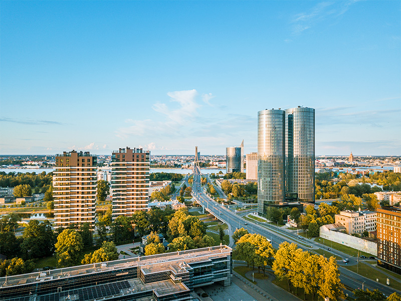 محله های جدید ریگا