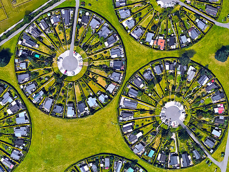 معرفی دهکده دایره ای دانمارک