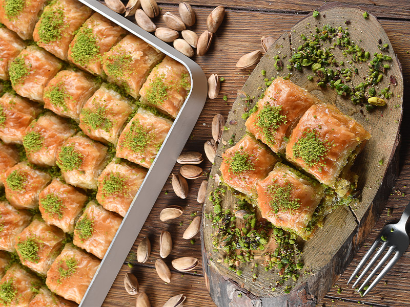 تاریخچه باقلوا یزد