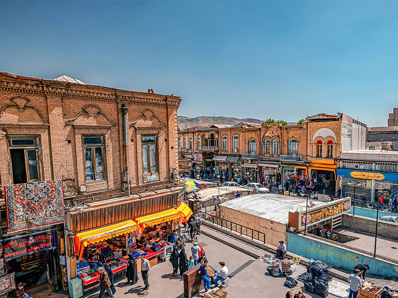 پیاده راه تجاری تربیت