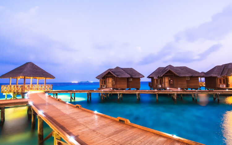 kish-island هتل های روی آب در جزیره کیش