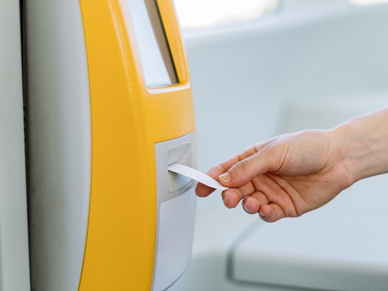 استرداد بلیط قطار