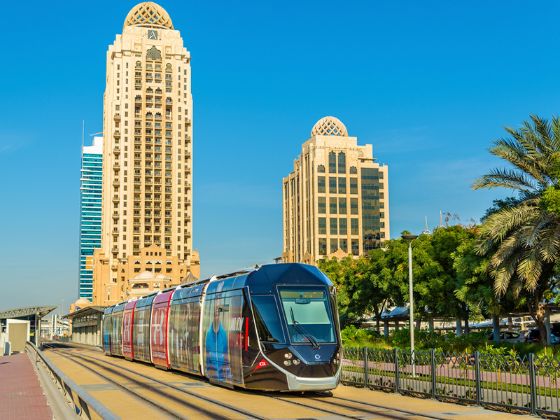 تراموا دبی - حمل و نقل عمومی دبی - الی گشت