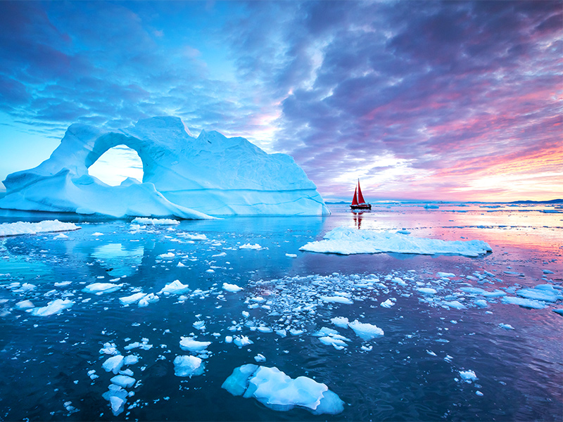 بزرگ ترین جزیره دنیا، گرینلند