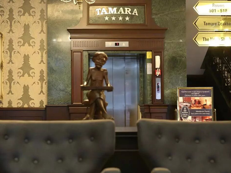 هتل 4 ستاره تامارا - بهترین هتل های وان - الی گشت
