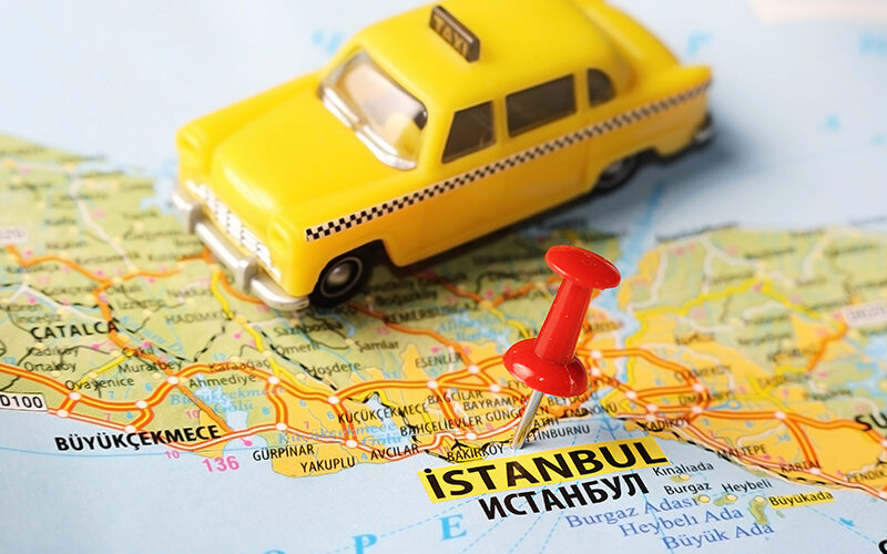 تاکسی های اینترنتی استانبول.