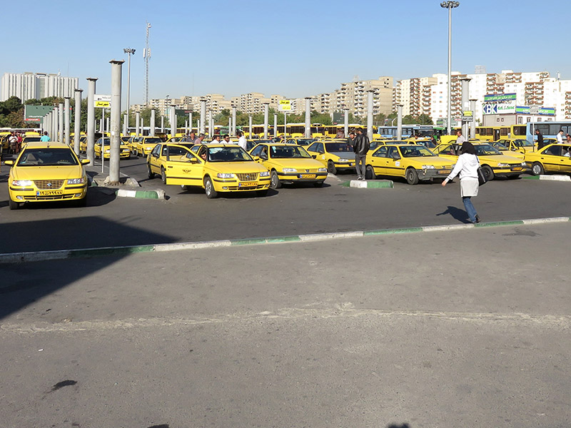 تاکسی خطی های تهران