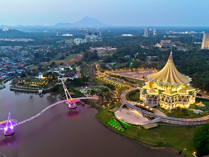 سفر به ساراواک در مالزی شرقی