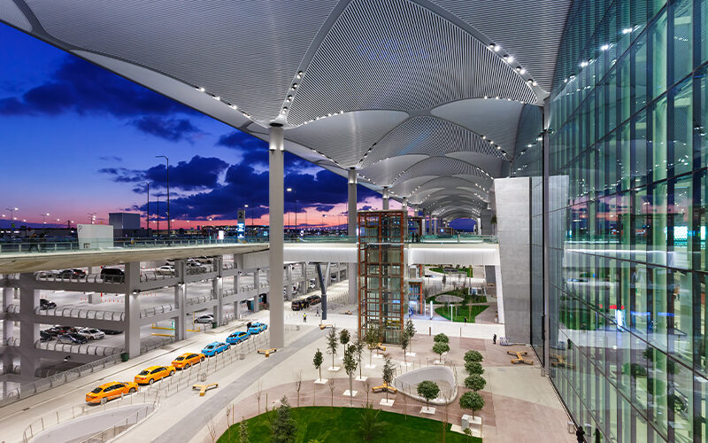 Terminal-of-Istanbul-New-Airport فرودگاه جدید استانبول