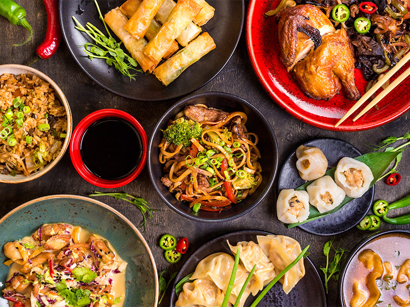 هوانگ رستوران چینی در قلب قطر