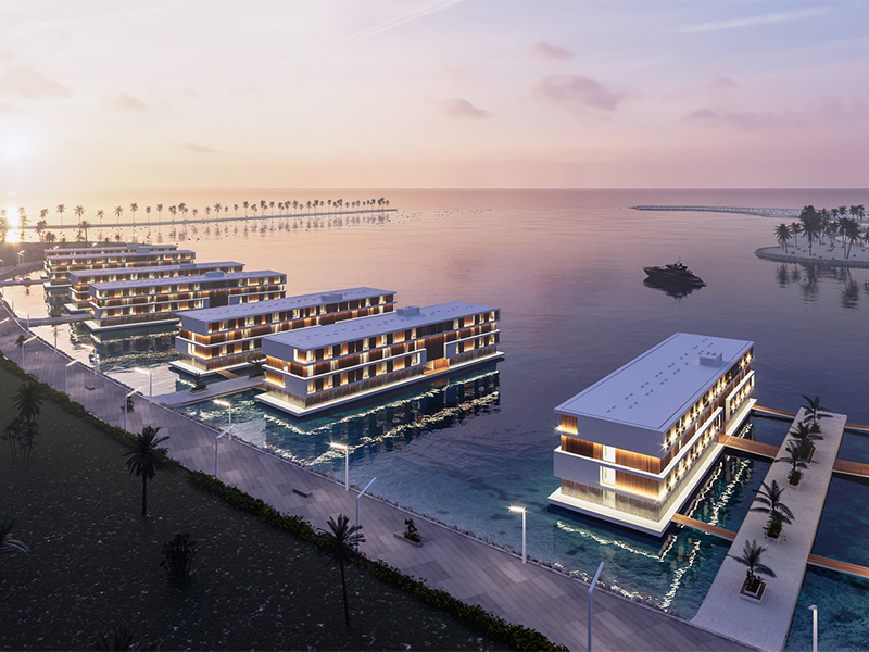 هتل های شناور قطر