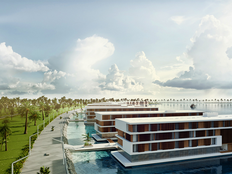 اقامتی رویایی در هتل های شناور قطر