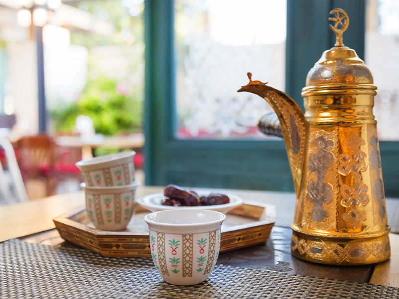 فنجان قهوه خوری عربی