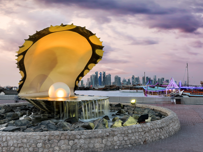 مروارید در قطر 