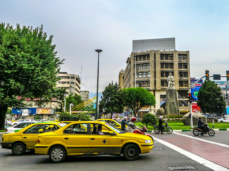 تاکسی در تهران 