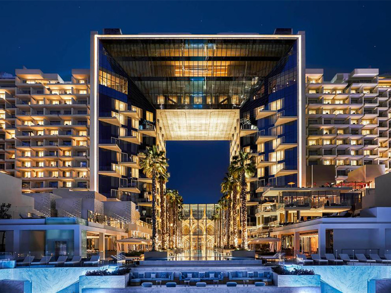 طراحی هتل فایو پالم جمیرا دبی