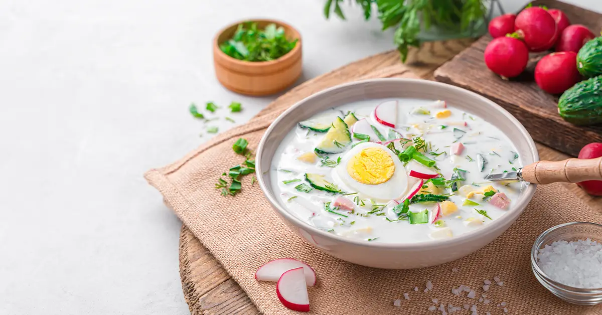 اوکروشکا - غذاهای روسیه