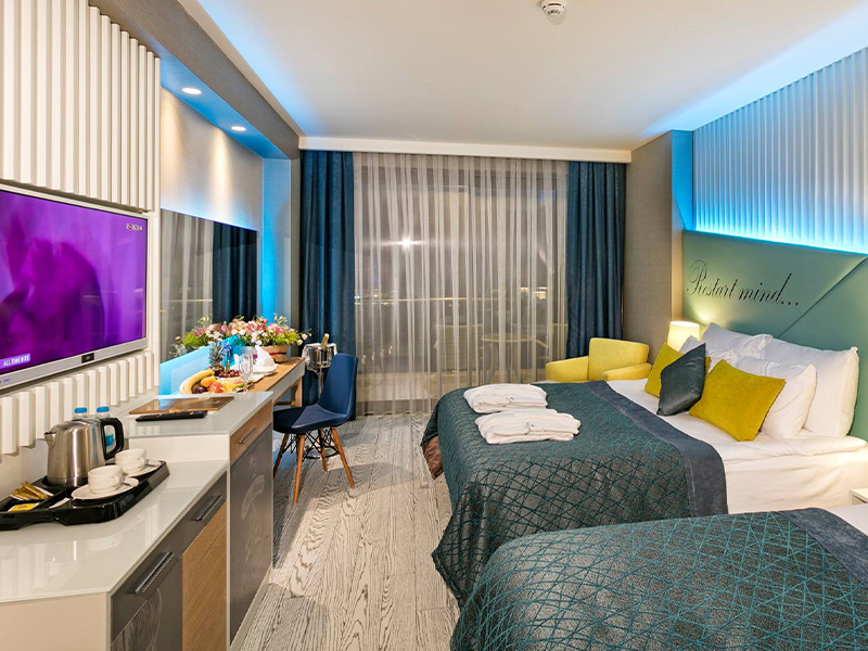 اتاق‌های هتل ویند آف لارا آنتالیا