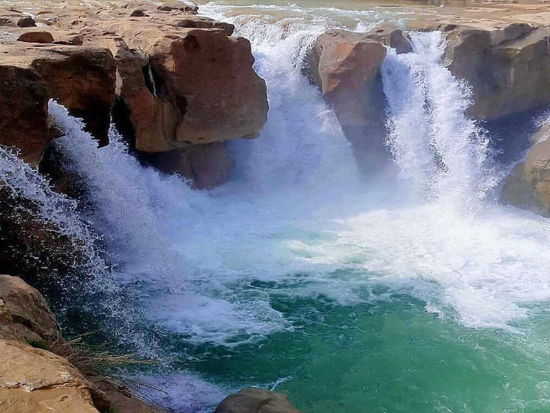 آبشار افرینه پل دختر