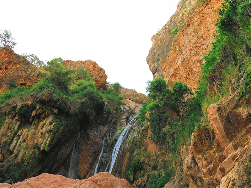 آبشار نوژیان خرم آباد از آبشار های لرستان