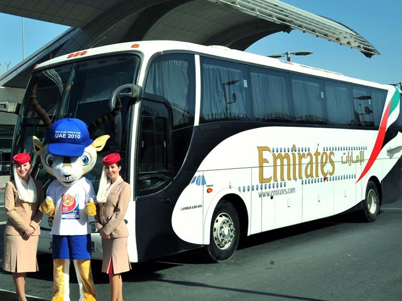 دبی به ابوظبی با سرویس اتوبوس اتحاد