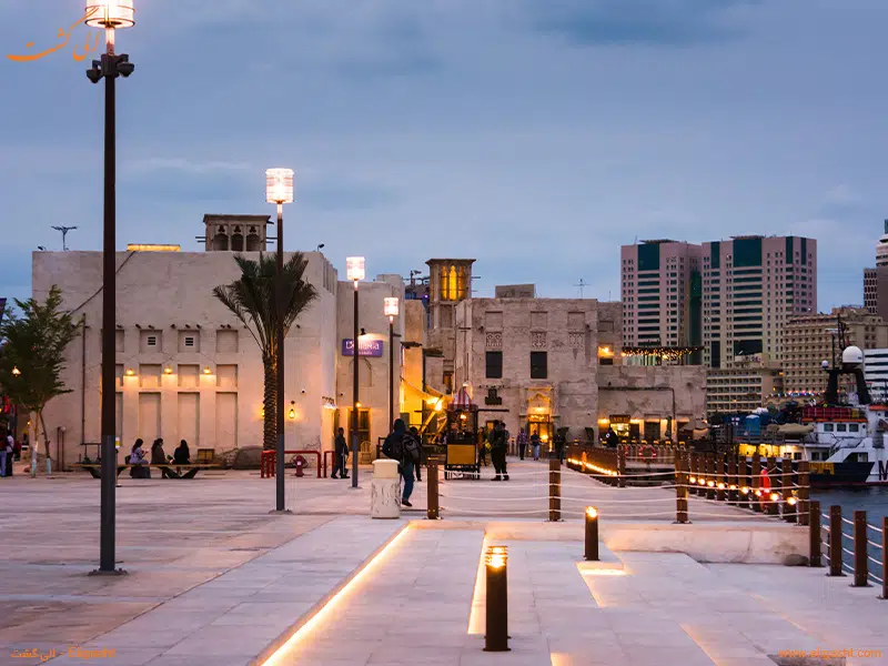 خیابان الفحیدی دبی - بهترین منطقه برای رزرو هتل در دبی - الی گشت