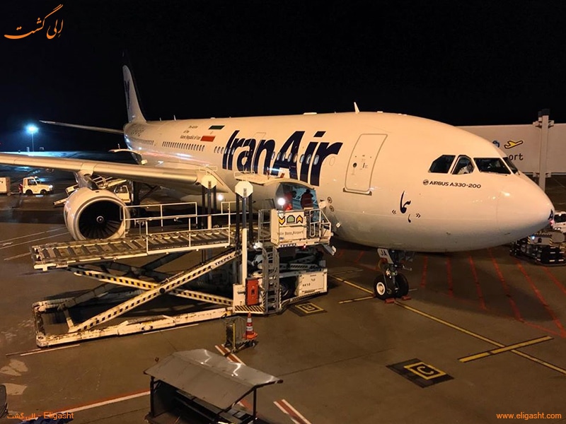 شرکت هواپیمایی ایران ایر - هزینه اضافه بار - الی گشت