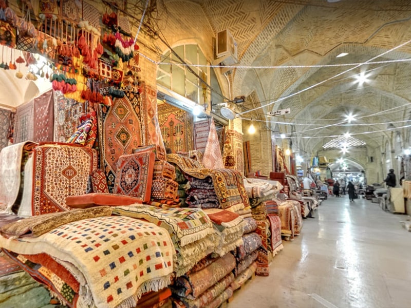 بازار وکیل - دیدنی های شیراز در پاییز - الی گشت