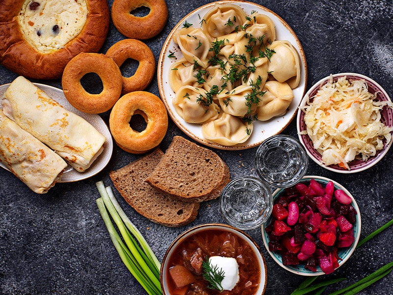 غذاهای روسیه - الی گشت